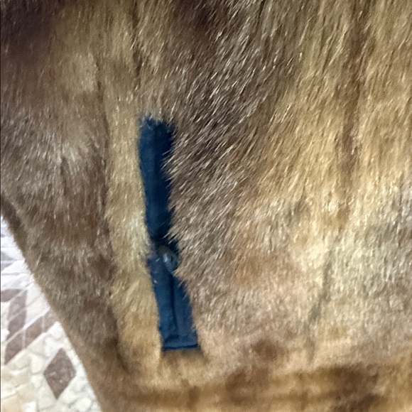 DENNIS BASSO Luxurious Brown Faux Fur Coat REVERSIBLE SIZE 1X With Hood NWOT - Picture 4 of 10